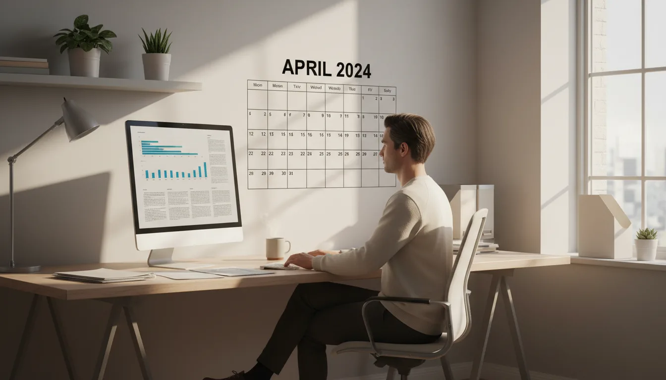 découvrez pourquoi aucune actualisation mensuelle n'est requise en avril, avec des explications claires et les actions à entreprendre pour rester conforme.