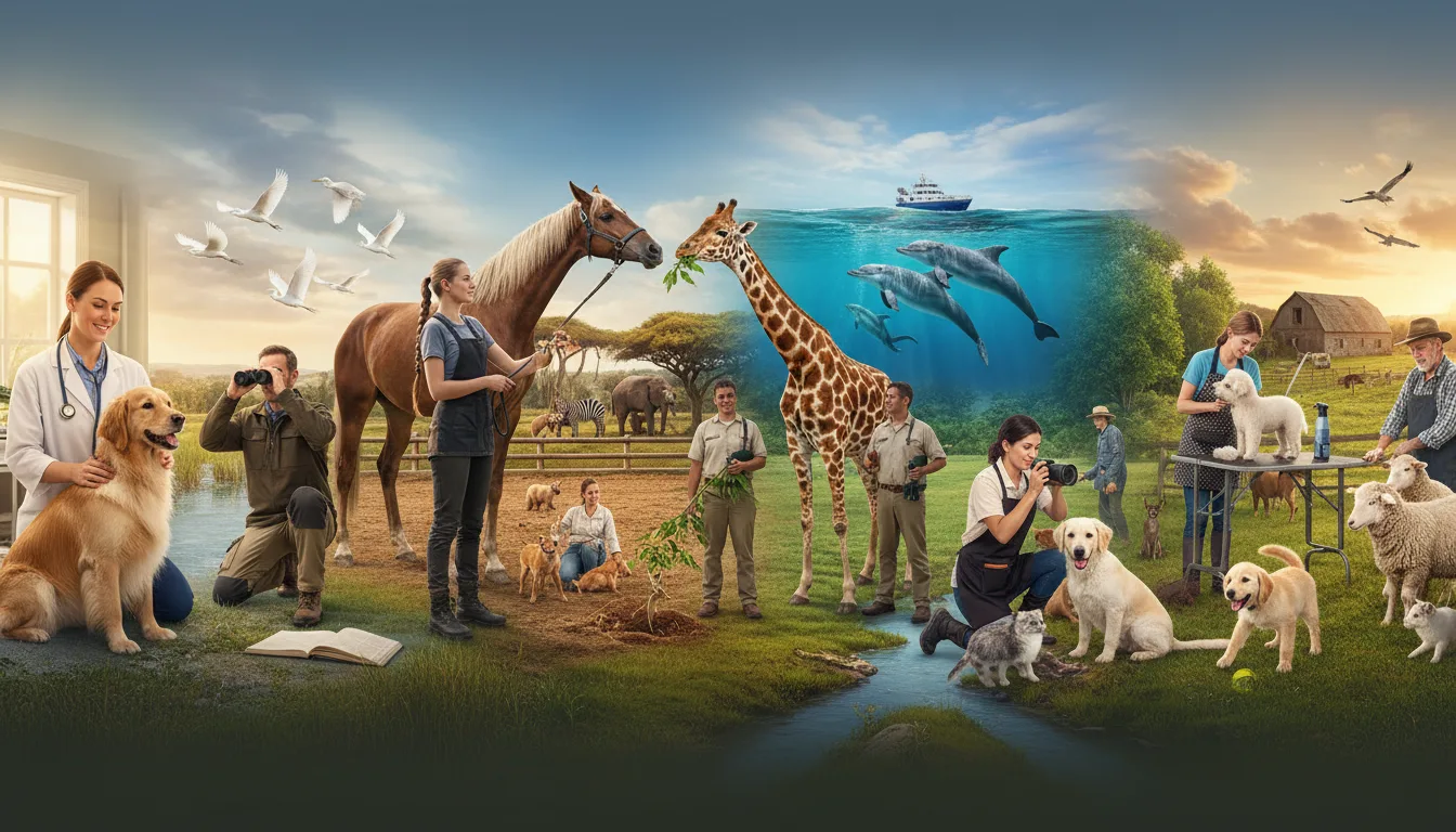 découvrez 10 métiers passionnants pour travailler avec les animaux et vivre votre passion au quotidien. conseils, formations et perspectives d'avenir pour choisir la carrière qui vous correspond.
